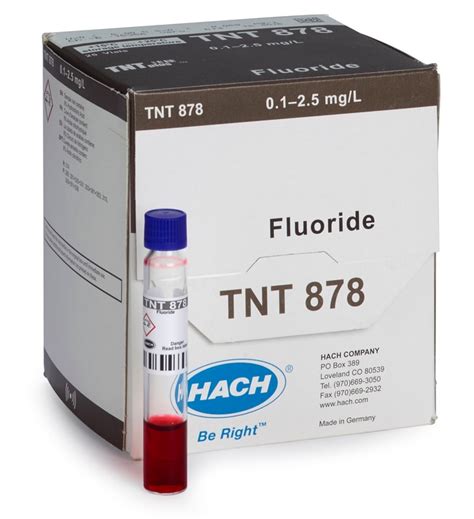 hach fluoride test kit